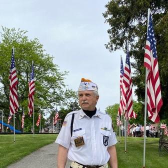 2024 6-11 don in sawyer park among the avenue of flags honoring those hartford vets who have passed..jpeg